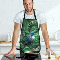 Tui Bird Koru Silver Fern Aotearoa Apron LT9 - Polynesian Pride