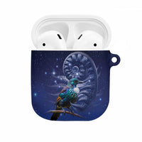 Tui Bird Matariki Galaxy AirPods Case Koru Silver Fern Aotearoa LT9 Galaxy - Polynesian Pride