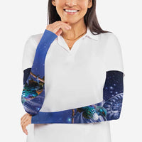 Tui Bird Matariki Galaxy Arm Sleeves Koru Silver Fern Aotearoa LT9 - Polynesian Pride