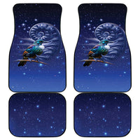 Tui Bird Matariki Galaxy Car Mats Koru Silver Fern Aotearoa LT9 - Polynesian Pride
