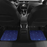 Tui Bird Matariki Galaxy Car Mats Koru Silver Fern Aotearoa LT9 Set 2pcs - Back Galaxy - Polynesian Pride