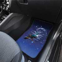 Tui Bird Matariki Galaxy Car Mats Koru Silver Fern Aotearoa LT9 - Polynesian Pride
