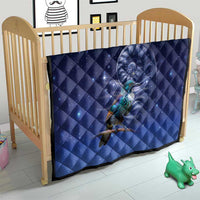 Tui Bird Matariki Galaxy Quilt Koru Silver Fern Aotearoa LT9 - Polynesian Pride