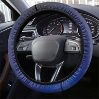 Tui Bird Matariki Galaxy Steering Wheel Cover Koru Silver Fern Aotearoa LT9 - Polynesian Pride