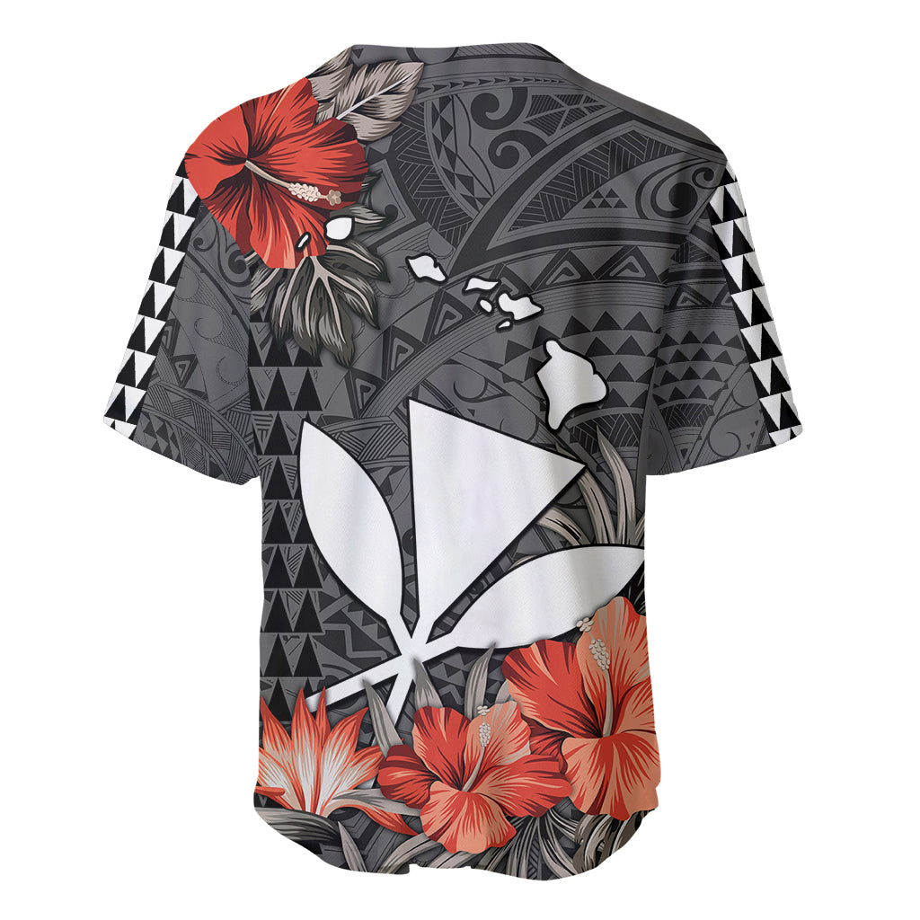 Personalised Hawaii Kanaka Maoli Baseball Jersey Polynesian Vintage Vibes LT9 - Polynesian Pride