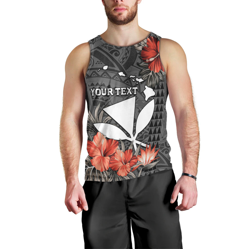Personalised Hawaii Kanaka Maoli Men Tank Top Polynesian Vintage Vibes LT9 - Polynesian Pride