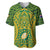 Cook Islands Rugby Baseball Jersey Kukis Athletic Style LT9 Green - Polynesian Pride