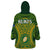 Cook Islands Rugby Wearable Blanket Hoodie Kukis Athletic Style LT9 - Polynesian Pride