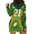 Personalised Cook Islands Rugby Hoodie Dress Kukis Athletic Style LT9 - Polynesian Pride