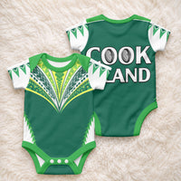 Polynesian Pride Cook Islands Rugby Baby Onesie No1 LT9 - Polynesian Pride