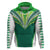 Polynesian Pride Cook Islands Rugby Hoodie No1 LT9 Green - Polynesian Pride