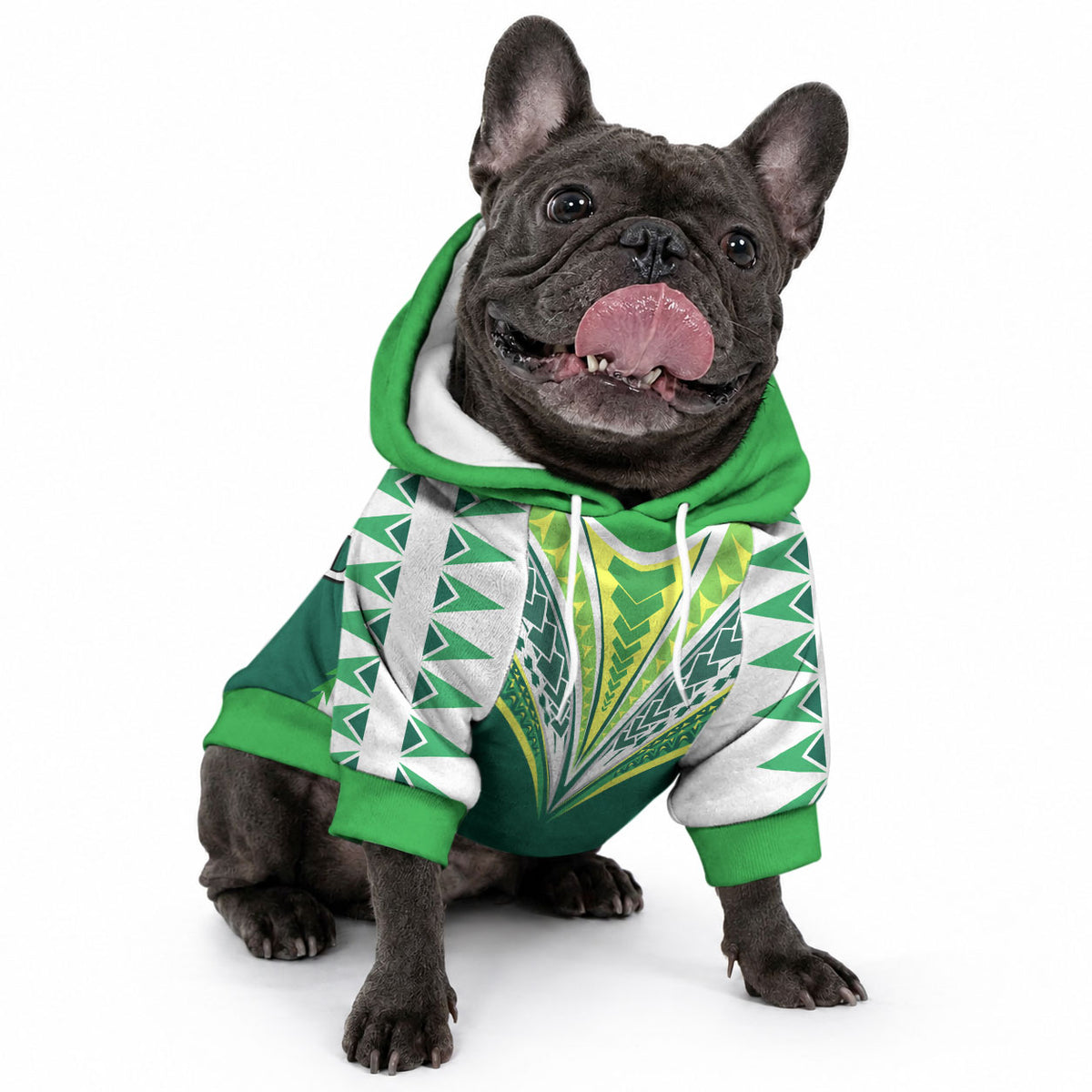 Polynesian Pride Cook Islands Rugby Pet Hoodie No1 LT9 - Polynesian Pride