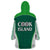 Polynesian Pride Cook Islands Rugby Wearable Blanket Hoodie No1 LT9 - Polynesian Pride