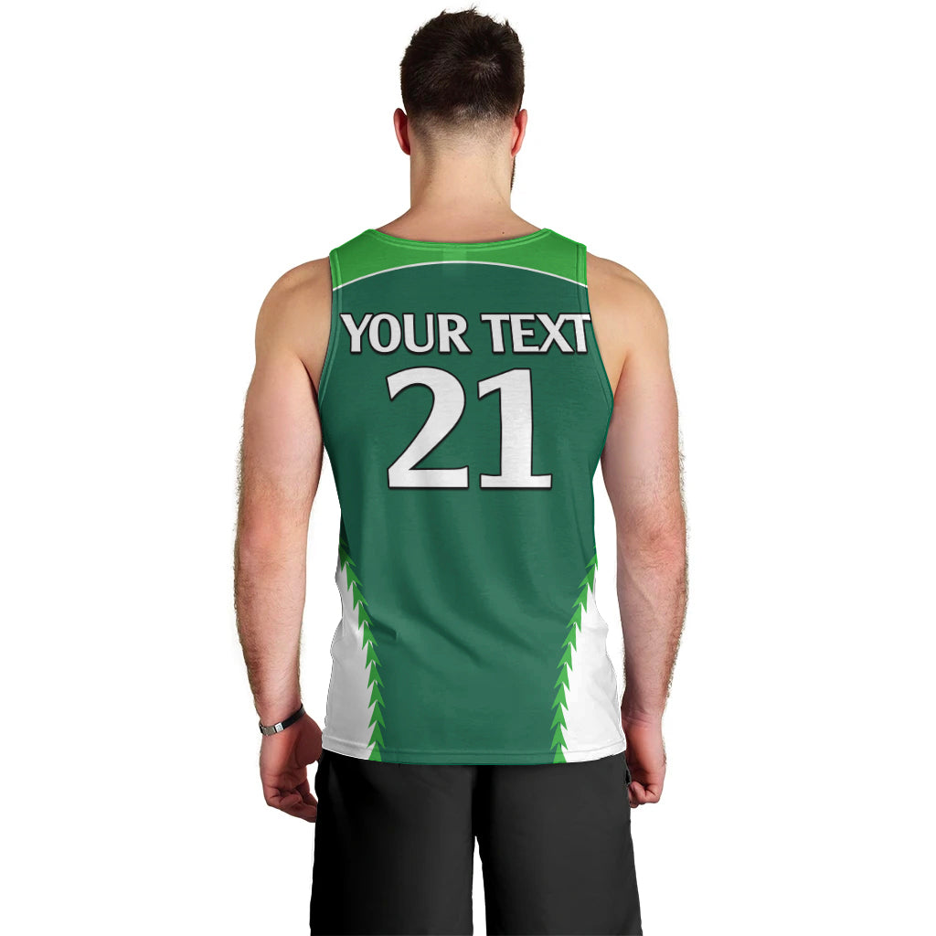 Personalised Polynesian Pride Cook Islands Rugby Men Tank Top No1 LT9 - Polynesian Pride