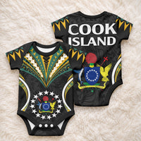 Polynesian Pride Cook Islands Baby Onesie Tribal Wave Style LT9 - Polynesian Pride