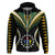 Polynesian Pride Cook Islands Hoodie Tribal Wave Style LT9 - Polynesian Pride