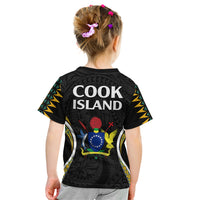 Polynesian Pride Cook Islands Kid T Shirt Tribal Wave Style LT9 - Polynesian Pride