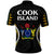 Polynesian Pride Cook Islands Polo Shirt Tribal Wave Style LT9 - Polynesian Pride