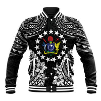 Cook Islands Ra o te Ui Ariki Est 1967 Baseball Jacket LT9 Unisex Black - Polynesian Pride