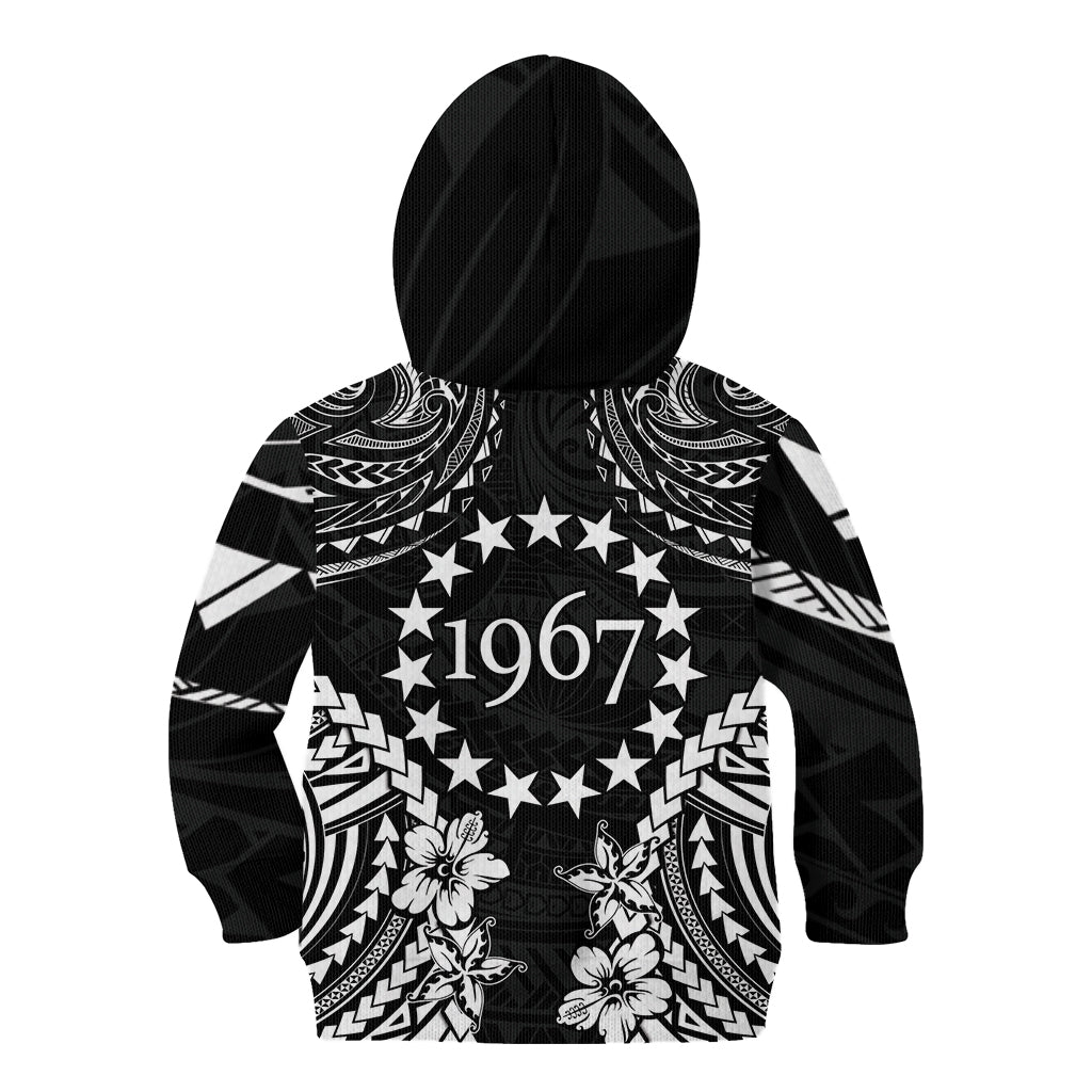 Cook Islands Ra o te Ui Ariki Est 1967 Kid Hoodie LT9 - Polynesian Pride