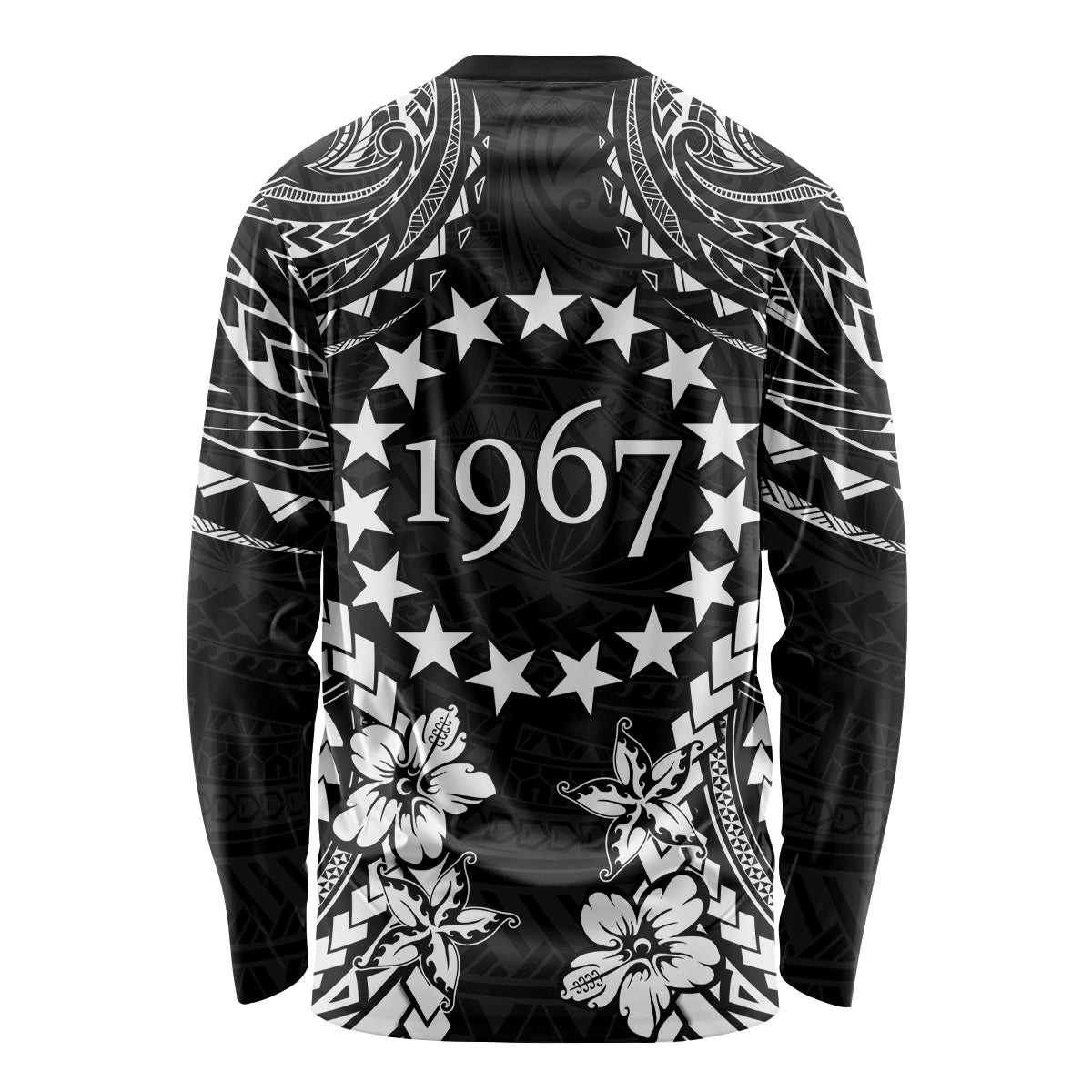 Cook Islands Ra o te Ui Ariki Est 1967 Long Sleeve Shirt LT9 - Polynesian Pride