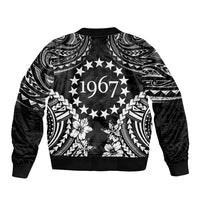 Cook Islands Ra o te Ui Ariki Est 1967 Sleeve Zip Bomber Jacket LT9 - Polynesian Pride