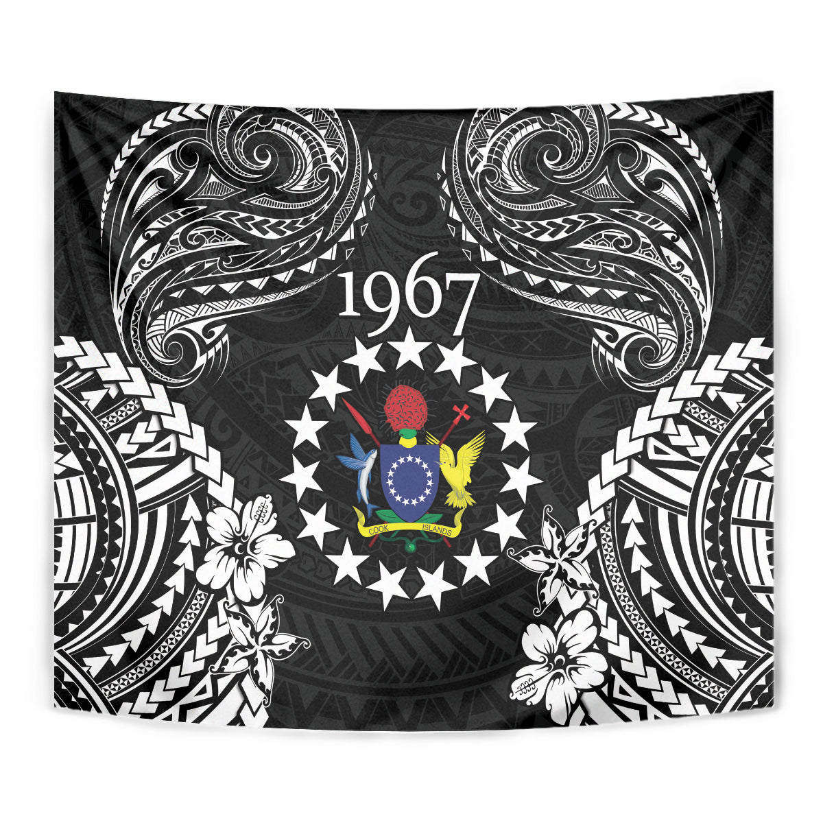 Cook Islands Ra o te Ui Ariki Est 1967 Tapestry LT9 - Polynesian Pride