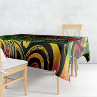 Cook Islands 15 Stars Tablecloth Kuki Airani Polynesian Tribal Wave Tattoo LT9 - Polynesian Pride