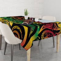 Cook Islands 15 Stars Tablecloth Kuki Airani Polynesian Tribal Wave Tattoo LT9 - Polynesian Pride