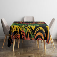 Cook Islands 15 Stars Tablecloth Kuki Airani Polynesian Tribal Wave Tattoo LT9 - Polynesian Pride