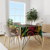 Cook Islands 15 Stars Tablecloth Kuki Airani Polynesian Tribal Wave Tattoo LT9 - Polynesian Pride