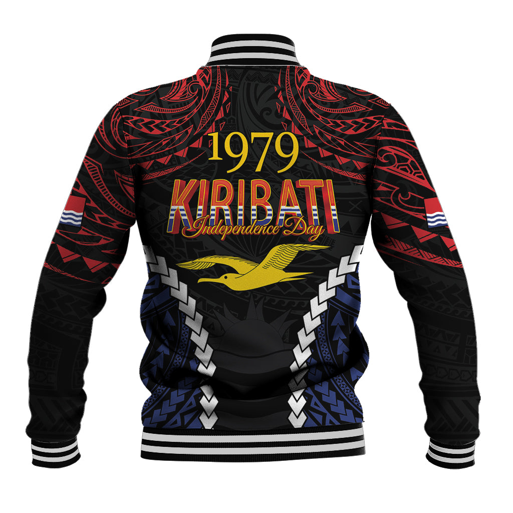 Kiribati 45th Anniversary Independence Day Baseball Jacket Since 1979 LT9 - Polynesian Pride