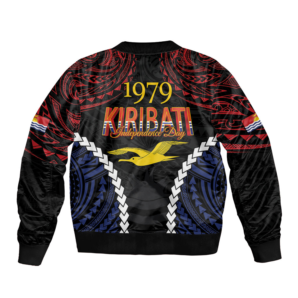 Kiribati 45th Anniversary Independence Day Bomber Jacket Since 1979 LT9 - Polynesian Pride