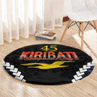 Kiribati 45th Anniversary Independence Day Round Carpet Since 1979 LT9 - Polynesian Pride
