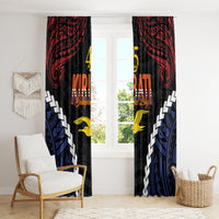 Kiribati 45th Anniversary Independence Day Window Curtain Since 1979 LT9 - Polynesian Pride