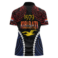 Kiribati 45th Anniversary Independence Day Women Polo Shirt Since 1979 LT9 - Polynesian Pride