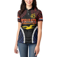 Kiribati 45th Anniversary Independence Day Women Polo Shirt Since 1979 LT9 - Polynesian Pride