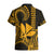 Custom King Kamehameha Day Hawaii Hawaiian Shirt Paradise of the Pacific Tribal Kakau - Gold LT9 - Polynesian Pride