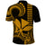 Custom King Kamehameha Day Hawaii Polo Shirt Paradise of the Pacific Tribal Kakau Gold LT9 - Polynesian Pride