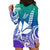 Custom King Kamehameha Day Hawaii Hoodie Dress Paradise of the Pacific Tribal Kakau - Gradient LT9 - Polynesian Pride