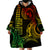 Custom King Kamehameha Day Hawaii Wearable Blanket Hoodie Paradise of the Pacific Tribal Kakau - Reggae LT9 - Polynesian Pride