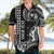 Custom King Kamehameha Day Hawaii Hawaiian Shirt Paradise of the Pacific Tribal Kakau - White LT9 - Polynesian Pride