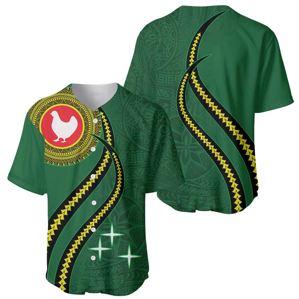 Manua Islands Polynesian Style Baseball Jersey LT9 - Polynesian Pride