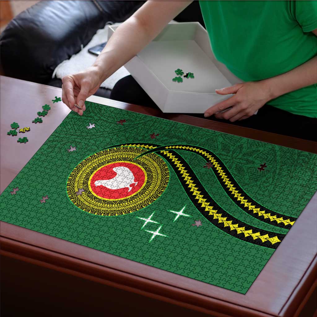 Manua Islands Polynesian Style Puzzle LT9 - Polynesian Pride