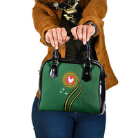 Manua Islands Polynesian Style Shoulder Handbag LT9 One Size Green - Polynesian Pride