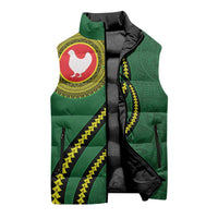 Manua Islands Polynesian Style Sleeveless Puffer Jacket LT9 - Polynesian Pride