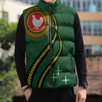 Manua Islands Polynesian Style Sleeveless Puffer Jacket LT9 - Polynesian Pride