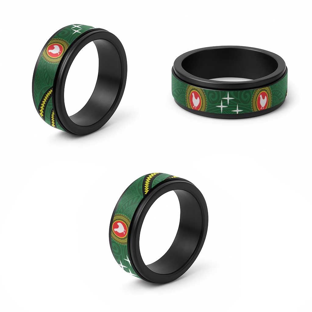 Manua Islands Polynesian Style Spinner Ring LT9 - Polynesian Pride