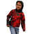 Aloha Hawaii Kid Hoodie Hammerhead Shark Tattoo Polynesian Summer - Red LT9 - Polynesian Pride