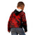 Aloha Hawaii Kid Hoodie Hammerhead Shark Tattoo Polynesian Summer - Red LT9 - Polynesian Pride